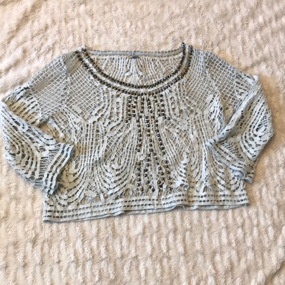 Stunning urban outfitters Ecote crotchet crop top